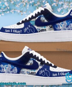 Megan Moroney Am I Okay Tour 2025 Signature Air Force Shoes CQTiPDv