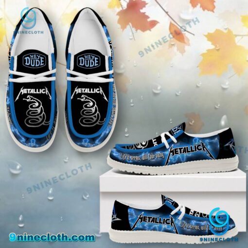 Metallica Life It Seems Will Fade Away Loafer Shoes rbgF903