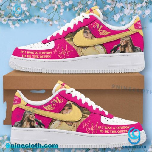 Miranda Lambert If I Was A Cowboy I'd Be The Queen Air Force Shoes P1bXywO