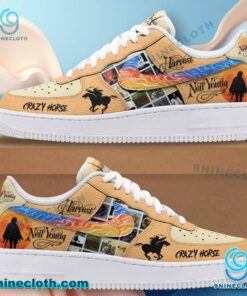 Neil Young Crazy Horse Harvest Air Force Shoes UAtFOlj