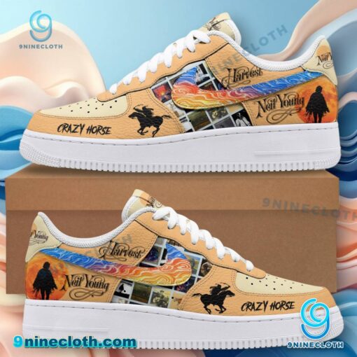 Neil Young Crazy Horse Harvest Air Force Shoes UAtFOlj