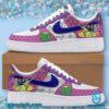 Phish 2025 Spring Tour Purple Cirle Signatures Air Force Shoes zD9sIG3
