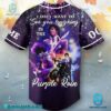 Prince Purple Rain Lyrics Personalized Baseball Jersey-b l4XaLSY