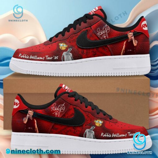 Robbie Williams Tour 2025 Signature Air Force Shoes Uv8qack