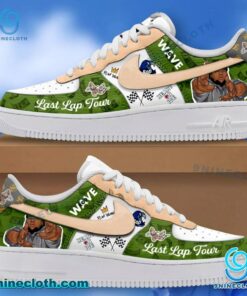 Rod Wave Last Lap Tour Green Air Force Shoes WCE4SUV