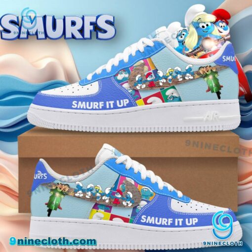 Smurf It Up Air Force Shoes dFqs2CT