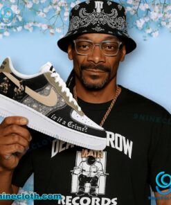 Snoop Dogg Iz It A Crime Air Force Shoes ZfGSUP9