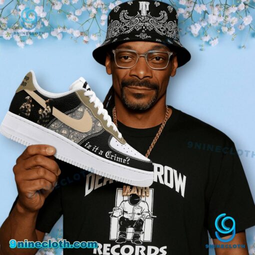 Snoop Dogg Iz It A Crime Air Force Shoes ZfGSUP9