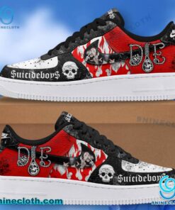 Suicideboys Black Red Air Force Shoes rwu703q