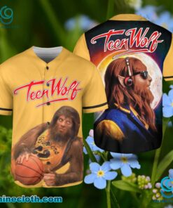 Teen Wolf 1985 Baseball Jersey q63S8sV