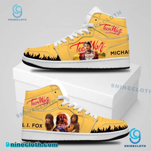 Teen Wolf Air Jordan High Top Shoes 7YlsZdA