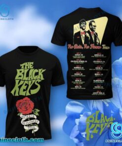 The Black Keys No Rain No Flowers Tour 2025 Shirt 26OERw5