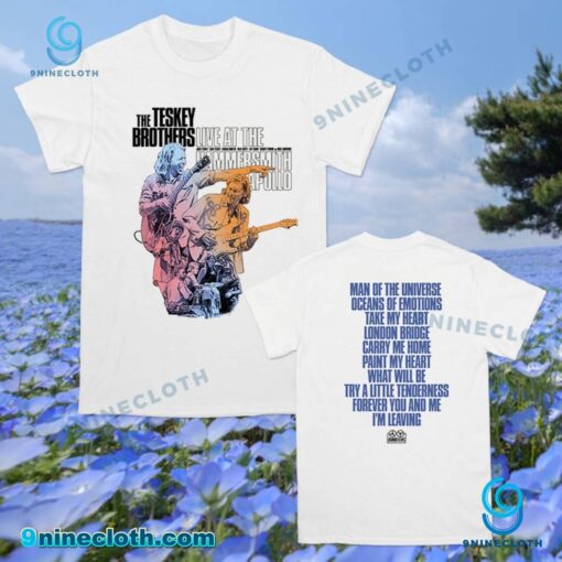 The Teskey Brothers Live At The Hammersmith Apollo 2025 Unisex T-shirt 3Mfaw8x