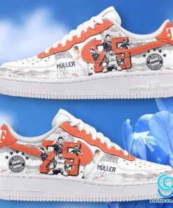 Thomas Muller Fc Bayern Munchen 25 Years Air Force Shoes IbEaimk