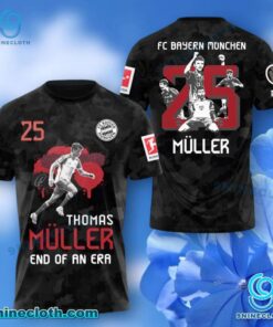 Thomas Muller Fc Bayern Munchen 25 Years T-shirt, Hoodie lcyrnYM