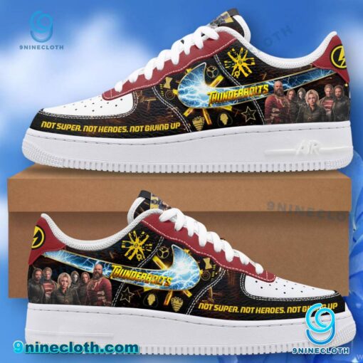 Thunderbolts Not Super Not Heroes Not Giving Up Air Force Shoes xnLJs9m