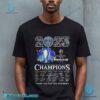 2025 UEFA Champions League Paris Saint-Germain Thank You For The Memories Unisex T-shirt RtIPL1K