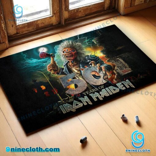 50 Years Of Iron Maiden Doormat 8LYfS0Q