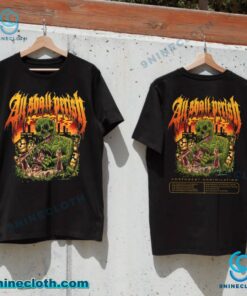 All Shall Perish Northwest Annihilation Tour 2025 Unisex T-shirt EpzX7TS