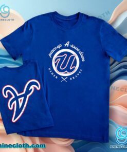 Atlanta Braves Usher Night Peace Up A-town Down Unisex T-shirt yh6R0IC