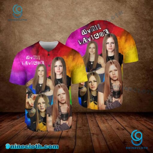Avril Lavigne Baseball Jersey For Fans sGNoHnS