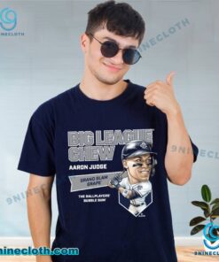 Big League Chew X Aaron Judge The Ballplayers' Bubble Gum 2025 Unisex T-shirt f2Imb4v