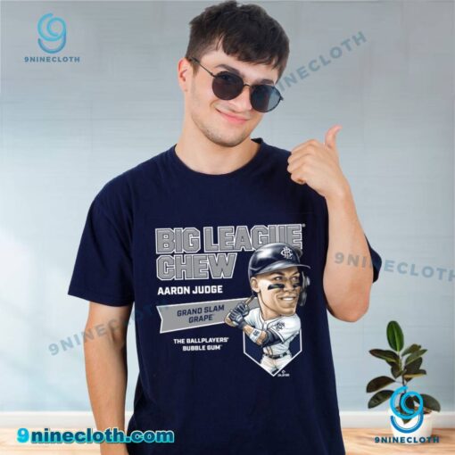 Big League Chew X Aaron Judge The Ballplayers' Bubble Gum 2025 Unisex T-shirt f2Imb4v