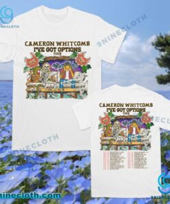 Cameron Whitcomb I've Got Options Tour 2025 T-shirt S68EYMN