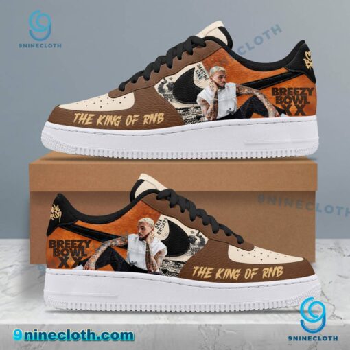 Chris Brown Breezy XX Dancing King Air Force Shoes imq4fCL