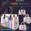 Detroit Tigers MLB X Happy Pride Month 2025 Personalized Leather Handbag J7Rh9cW