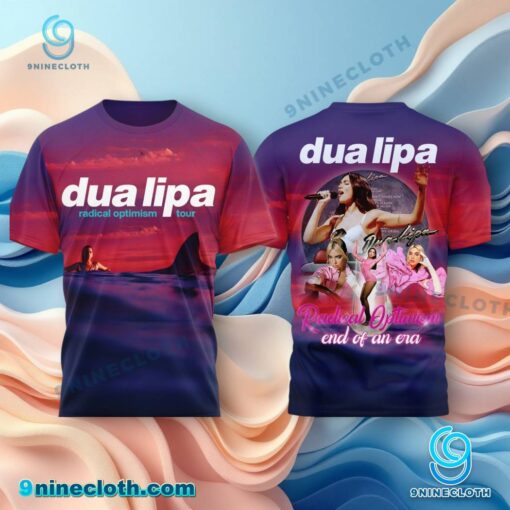 Dua Lipa Radical Optimism Tour 2025 End Of An Era T-shirt, Hoodie GBk0EcO