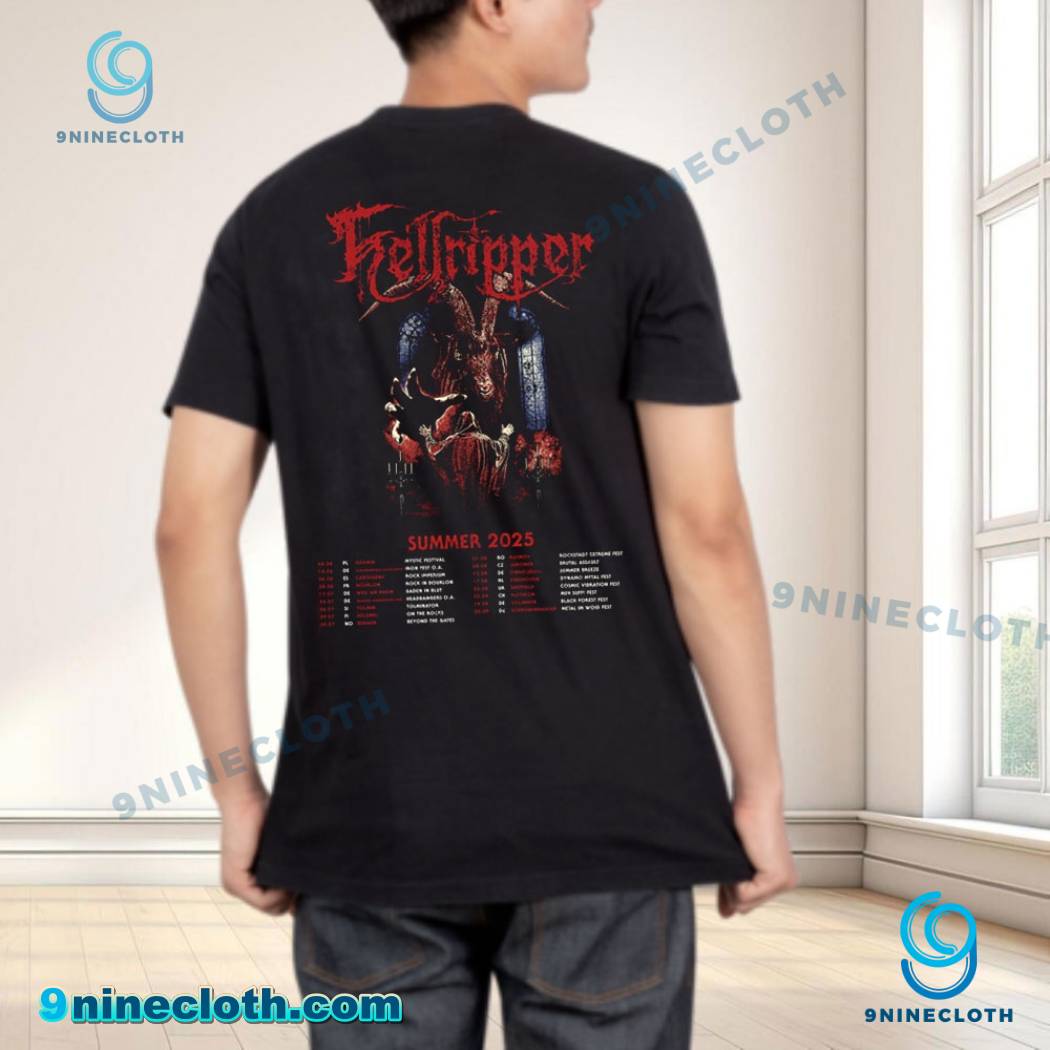 Hellripper Summer 2025 Tour Dates T-shirt-b mIidJ0g