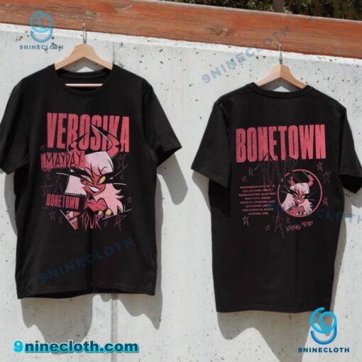 Helluva Boss Verosika Mayday Bonetown Tour Unisex T-shirt WkpQ4ou