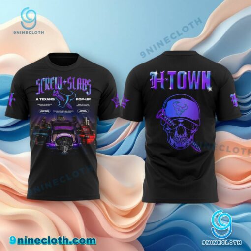 Houston Texans X DJ Screw And Slabs H-town T-shirt, Hoodie YcMtN25