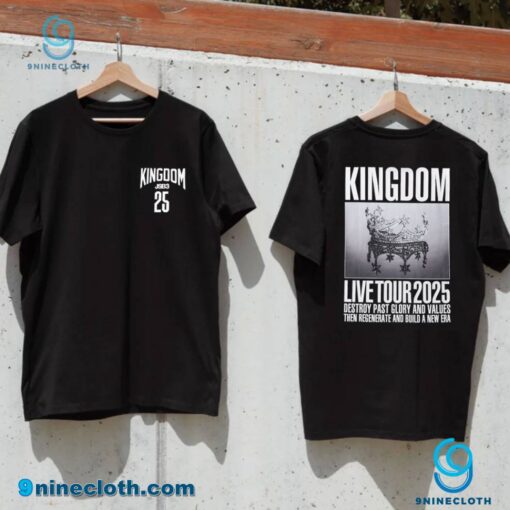 J Soul Brothers III Live Tour 2025 Kingdom Crown Unisex T-shirt UAlojtd
