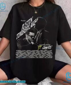 Justin Timberlake In The All New Hit Tour Live 25 Kaunus Event T-shirt xnJS3co