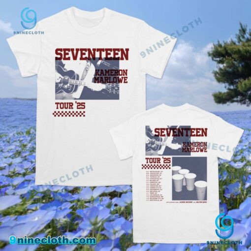 Kameron Marlowe Seventeen Tour 2025 Unisex T-shirt BbmL1oP