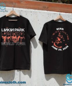 Linkin Park From Zero World Tour In Bern June 20 2025 Unisex T-shirt QvJbL7x