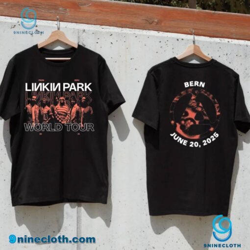 Linkin Park From Zero World Tour In Bern June 20 2025 Unisex T-shirt QvJbL7x