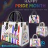 Los Angeles Angels MLB X Happy Pride Month 2025 Personalized Leather Handbag OjyF5DC