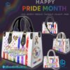 Los Angeles Dodgers MLB X Happy Pride Month 2025 Personalized Leather Handbag HfPAWq8