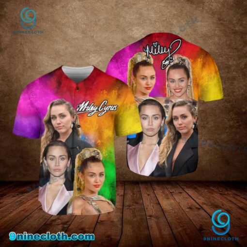 Miley Cyrus Baseball Jersey For Fans xNKm8Wj