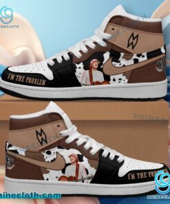 Morgan Wallen I'm The Problem Air Jordan High Top Shoes 189dFix