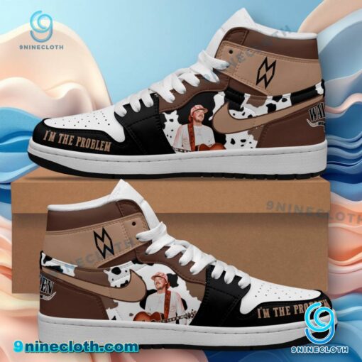 Morgan Wallen I'm The Problem Air Jordan High Top Shoes 189dFix