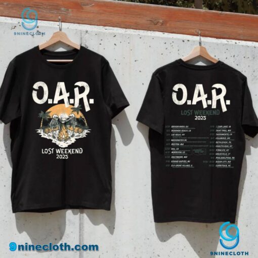 O.A.R. Lost Weekend 2025 Tour Unisex T-shirt KinvVwI