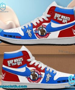 R-truth Ron Cena Stand Up And Say What's Up Air Jordan High Top Shoes M7b6WRs
