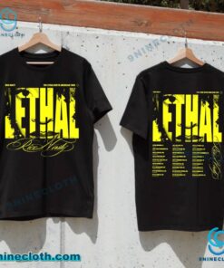Rico Nasty 2025 The Lethal North American Tour Dates T-shirt frJ7oHv