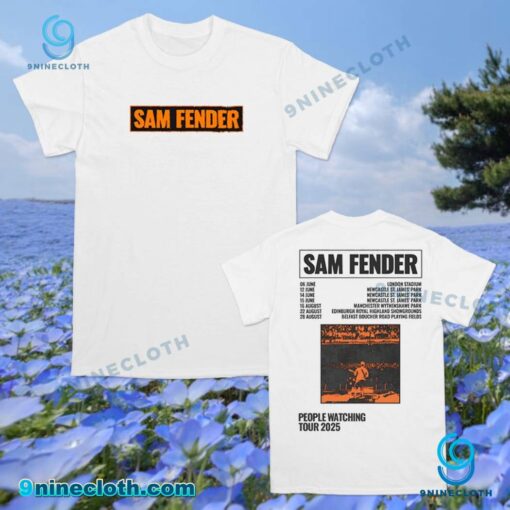 Sam Fender People Watching Tour 2025 Stadium Unisex T-shirt fyTYpmC