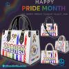 San Diego Padres MLB X Happy Pride Month 2025 Personalized Leather Handbag 2vVfPYQ