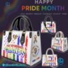 San Francisco Giants MLB X Happy Pride Month 2025 Personalized Leather Handbag lUxMdc0